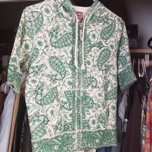 Y2k paisley hoody